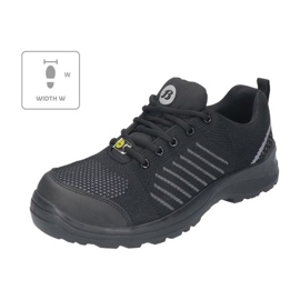 Scarpe Bata Industrials Cernan U MLI-B80B1 nere nero