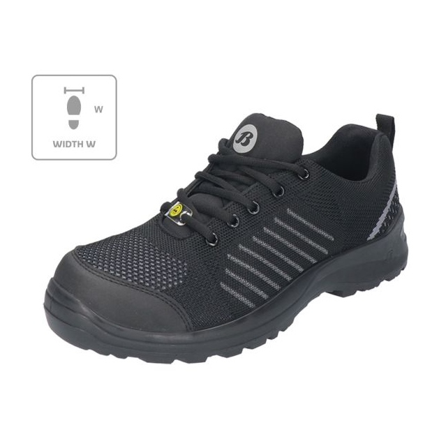 Scarpe Bata Industrials Cernan U MLI-B80B1 nere nero