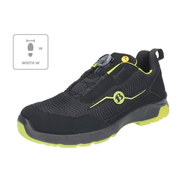Scarpe Bata Industrials Summ Four U MLI-B83B1 nere nero