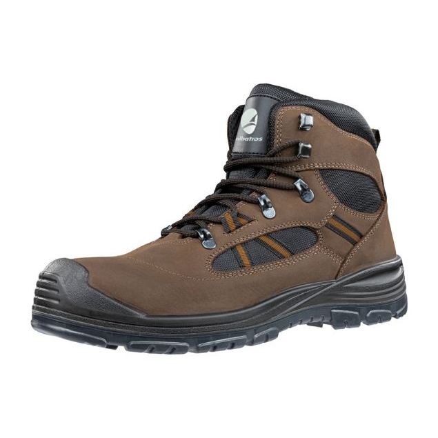 Scarpe Albatros Timber Mid M MLI-S36B9, marrone scuro