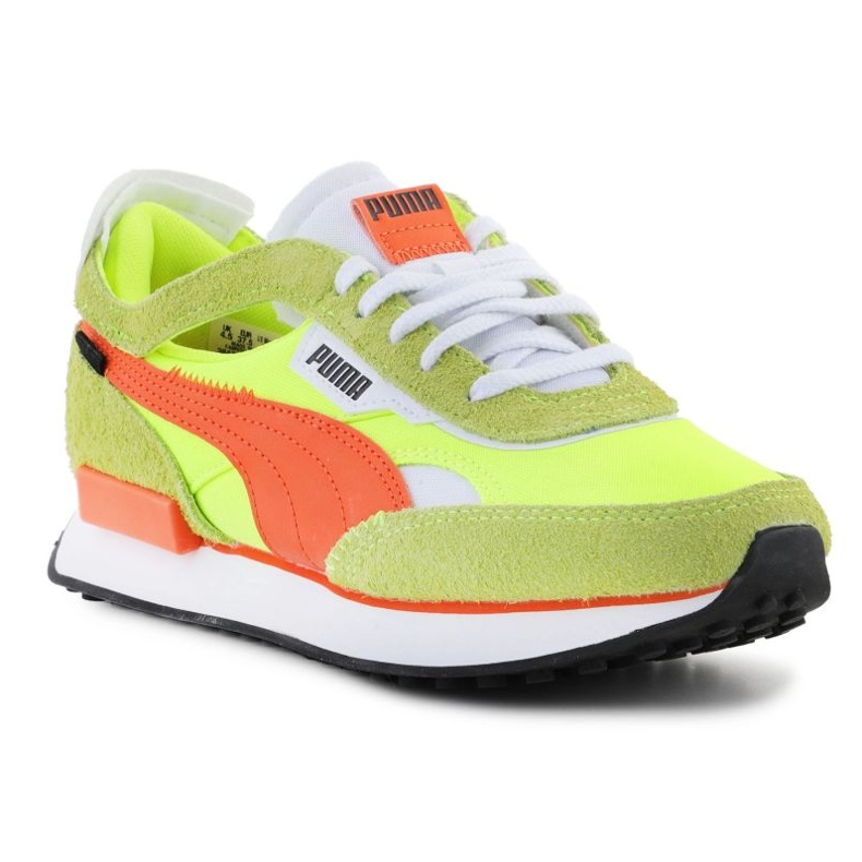 Scarpe vintage Puma Future Rider ritagliate W 384861-01 giallo