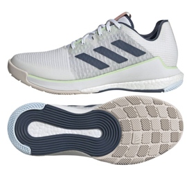 Scarpe da pallavolo Adidas Crazyflight M IG6394 bianca