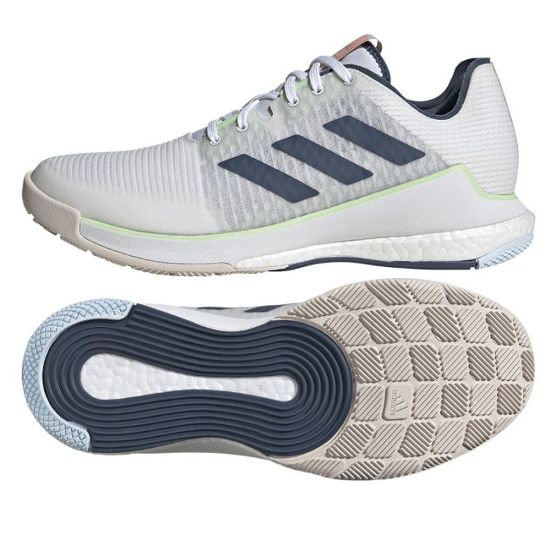 Scarpe da pallavolo Adidas Crazyflight M IG6394 bianca
