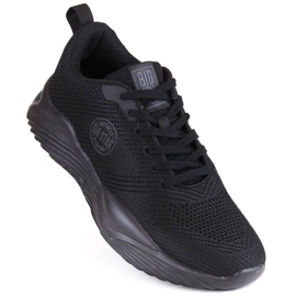 Scarpe sportive da uomo nere Big Star LL174248 nero