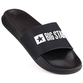 Infradito sportive da uomo nere Big Star JJ174505 nero