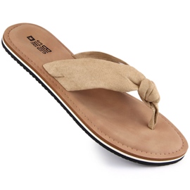 Infradito beige da donna Big Star LL274623