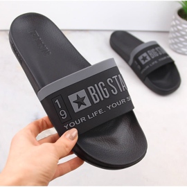 Infradito sportive nere Big Star LL274732 nero