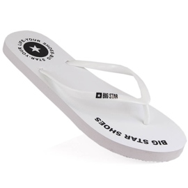 Infradito piatte bianche Big Star LL274795 bianco
