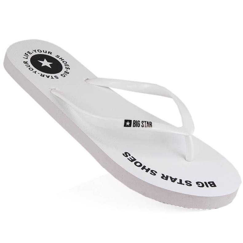 Infradito piatte bianche Big Star LL274795 bianca