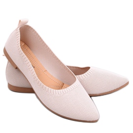 Ballerine traforate Kreiss Beige