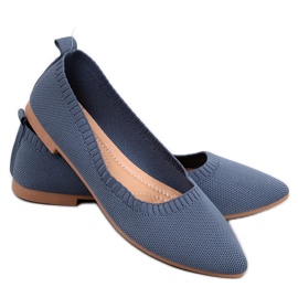 Kreiss Ballerine traforate blu
