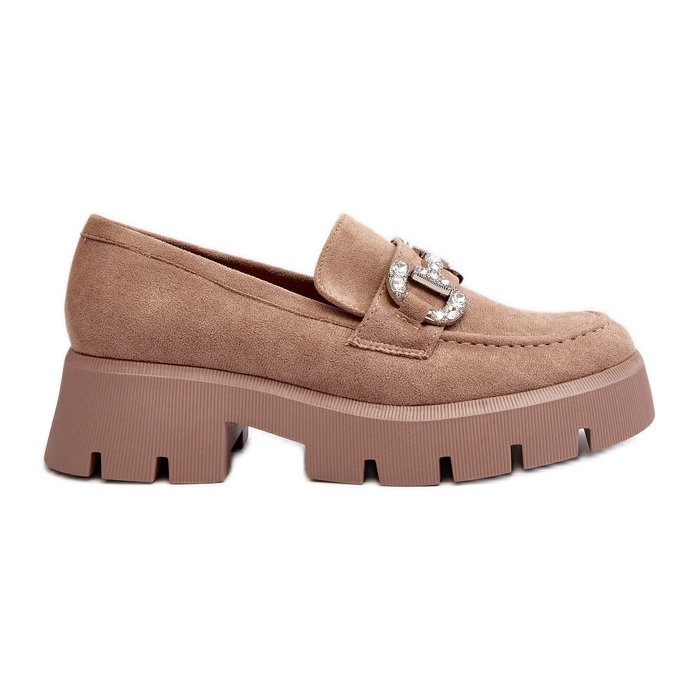Mocassini Da Donna Con Decorazione Ellise Beige