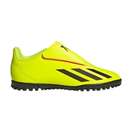 Scarpe Adidas X Crazyfast Club Vel Tf Jr IF0713 giallo