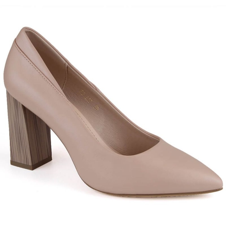 Décolleté a stiletto Sergio Leone W PB217 SK404B beige