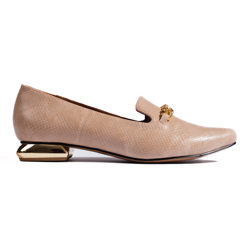 Signori a punta da donna beige di Daszyński