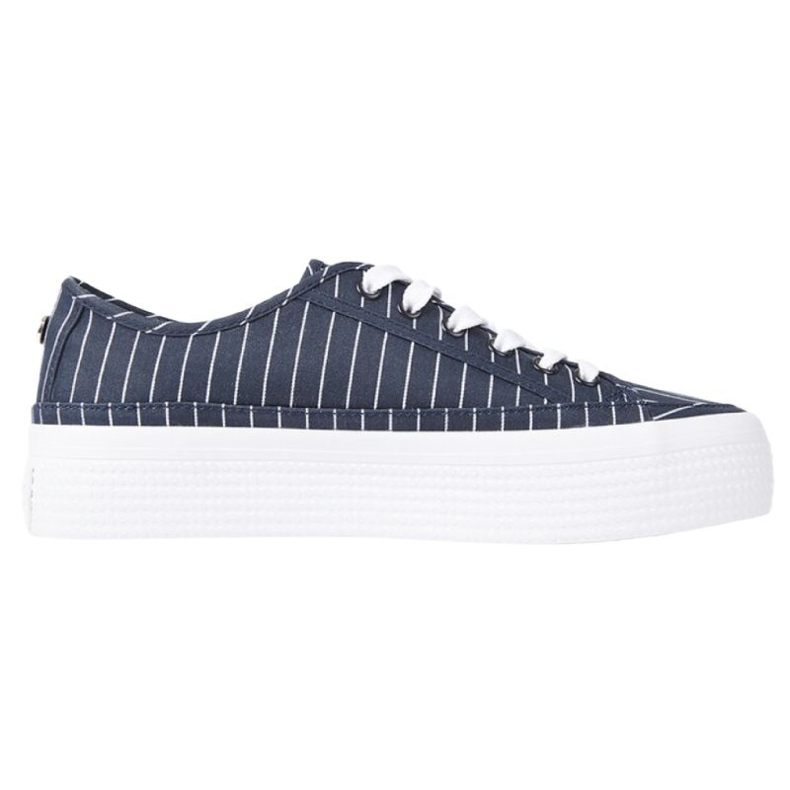 Scarpe Tommy Hilfiger Essential Stripe Sneaker W FW0FW06530 blu