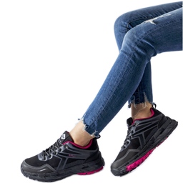 Scarpe da ginnastica nere Lee Cooper LCJ-22-01-1370L nero