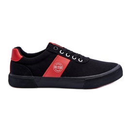 Sneakers in tessuto da uomo Big Star JJ174255 Nere nero
