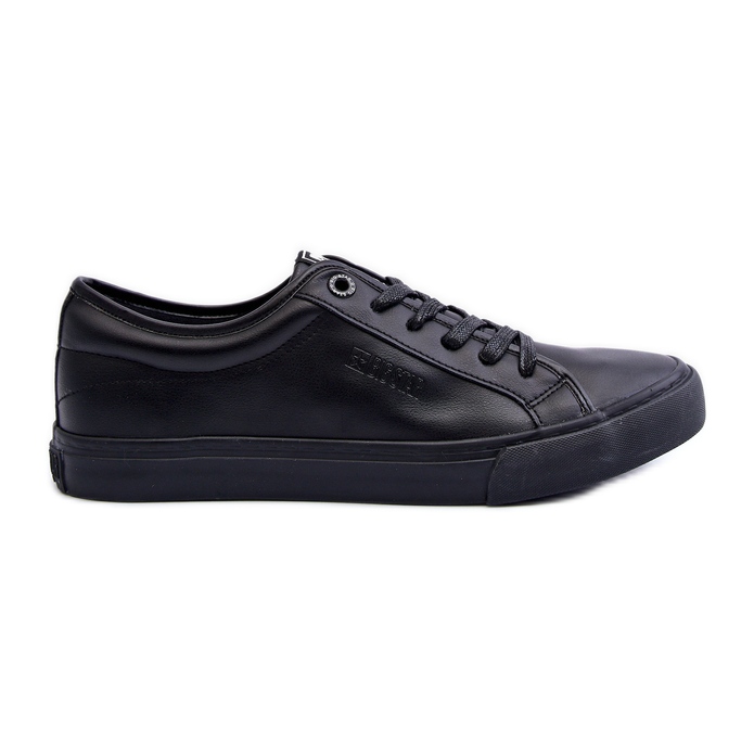 Sneakers da uomo in ecopelle nere Big Star JJ174234 nero