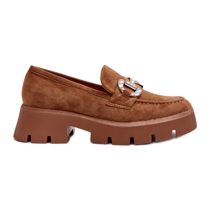 Mocassini Da Donna Con Decorazione Camel Ellise marrone