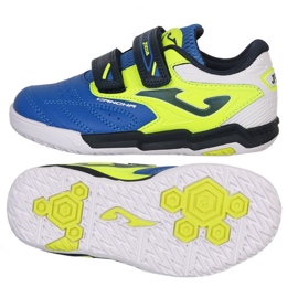 Scarpe da calcio Joma Cancha 2404 Jr CAJS2404INV blu
