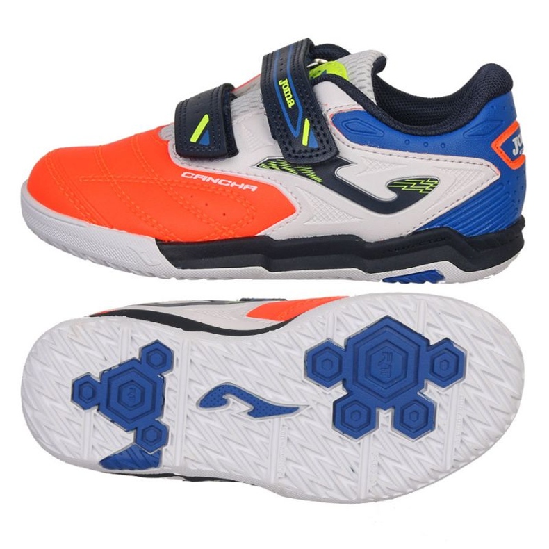 Scarpe da calcio Joma Cancha 2408 Jr CAJS2408INV multicolore