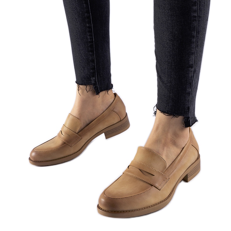 Mocassini Beaufort eleganti beige