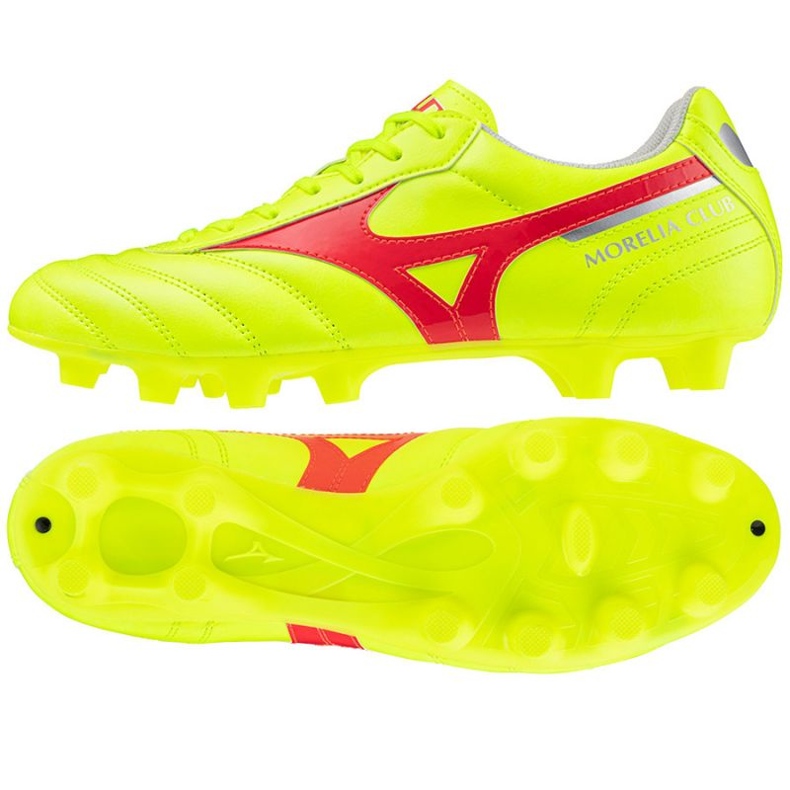 Scarpe Mizuno Morelia Ii Club Md M P1GA241645 giallo
