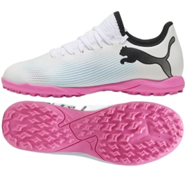 Scarpe Puma Future 7 Play Tt Jr 107737 01 bianca