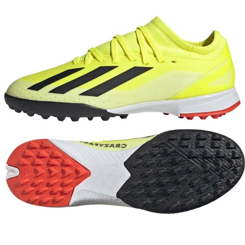 Scarpe Adidas X Crazyfast League Tf Jr IF0681 giallo