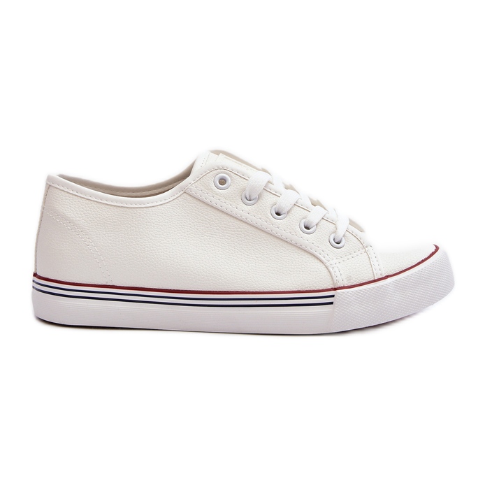Sneakers da Donna in Eco Pelle Bianca Lirean