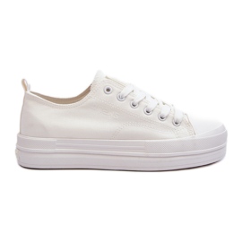 Sneakers da Donna in Tessuto Bianco Staneva