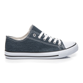 Tlck Shoes Sneakers in denim blu