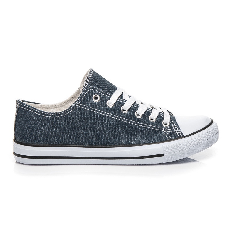 Tlck Shoes Sneakers in denim blu