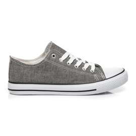 Tlck Shoes Sneakers in denim grigio