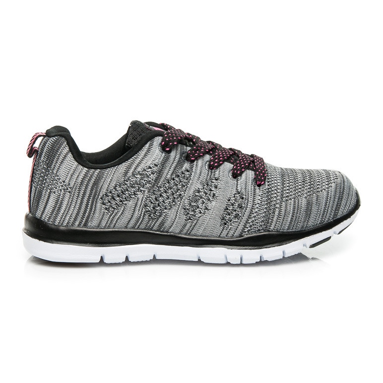 American Club Scarpe sportive a righe grigio