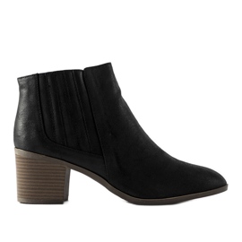 Stivaletti slip-on Pyramid neri nero
