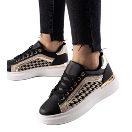 Scarpe da ginnastica Briercliff nere con glitter nero