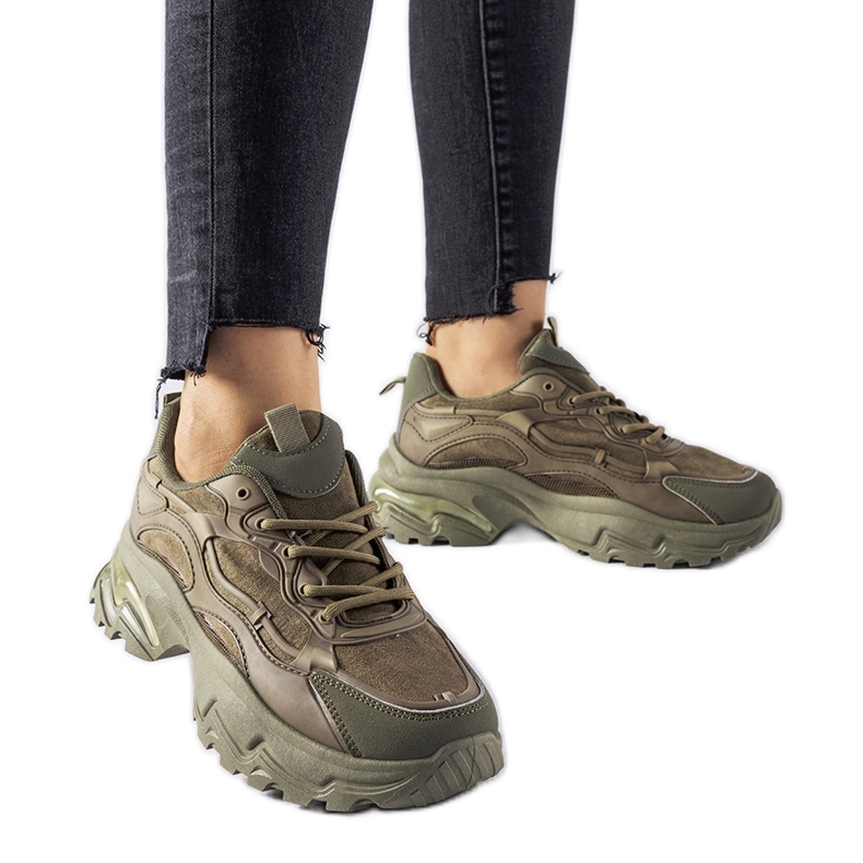 Scarpe da ginnastica verdi Wolnut verde