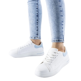 Scarpe da ginnastica Leland bianche e blu bianco