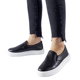 Sneakers Fulda nere traforate nero