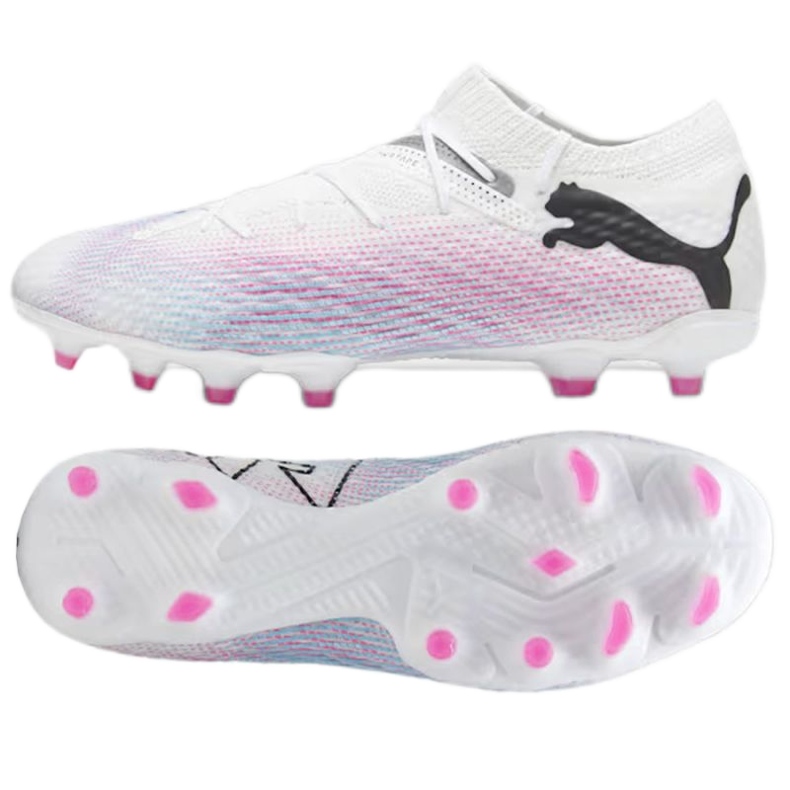 Scarpe Puma Future 7 Pro+ FG/AG M 107705 01 bianca