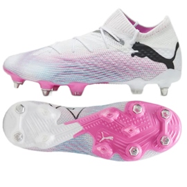 Scarpe Puma Future 7 Ultimate MxSG M 107351 01 bianca