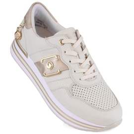 Rieker Scarpe Remonte W RKR643 in pelle beige