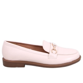 Gracess Mocassini orsetto beige