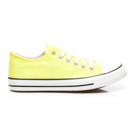 Bona Sneakers basse da donna giallo