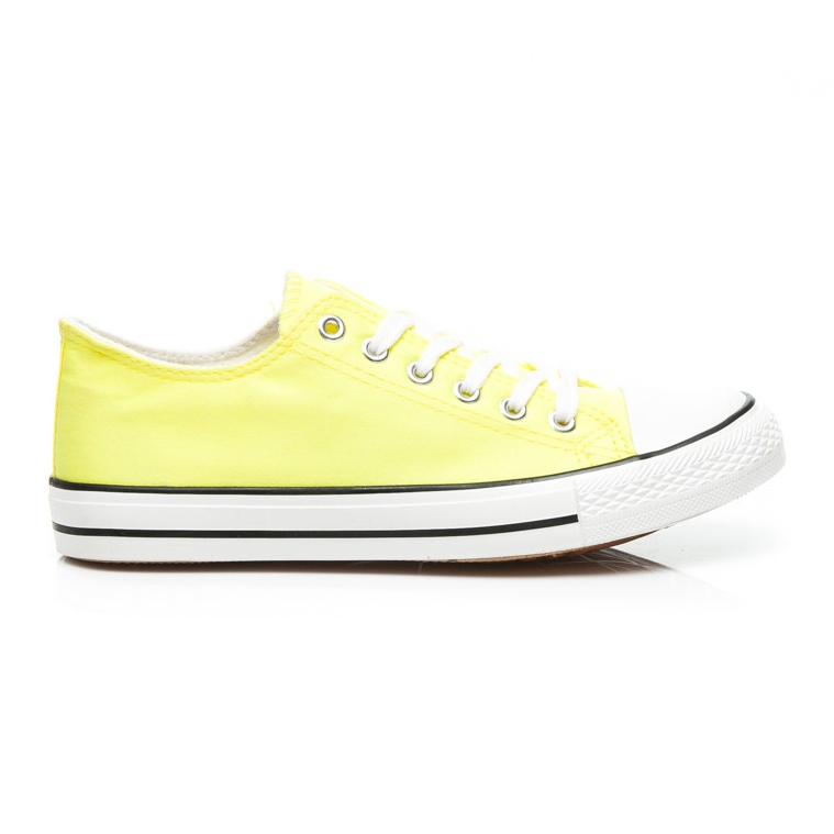 Bona Sneakers basse da donna giallo