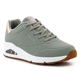 Scarpe Skechers Uno Shimmer Away W 155196 SAGE verde