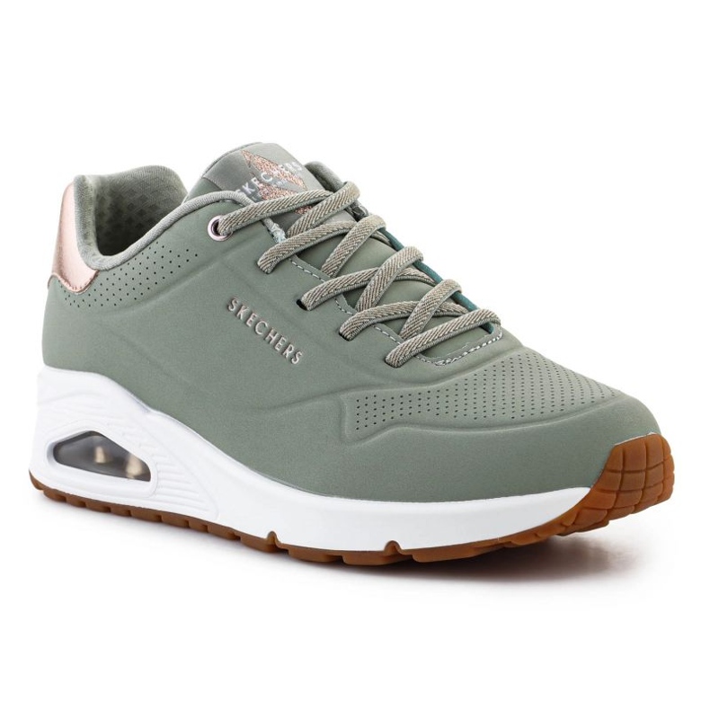 Scarpe Skechers Uno Shimmer Away W 155196 SAGE verde