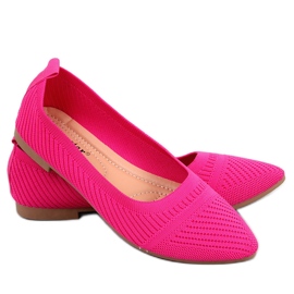 Kayla Ballerine in tessuto fucsia rosa